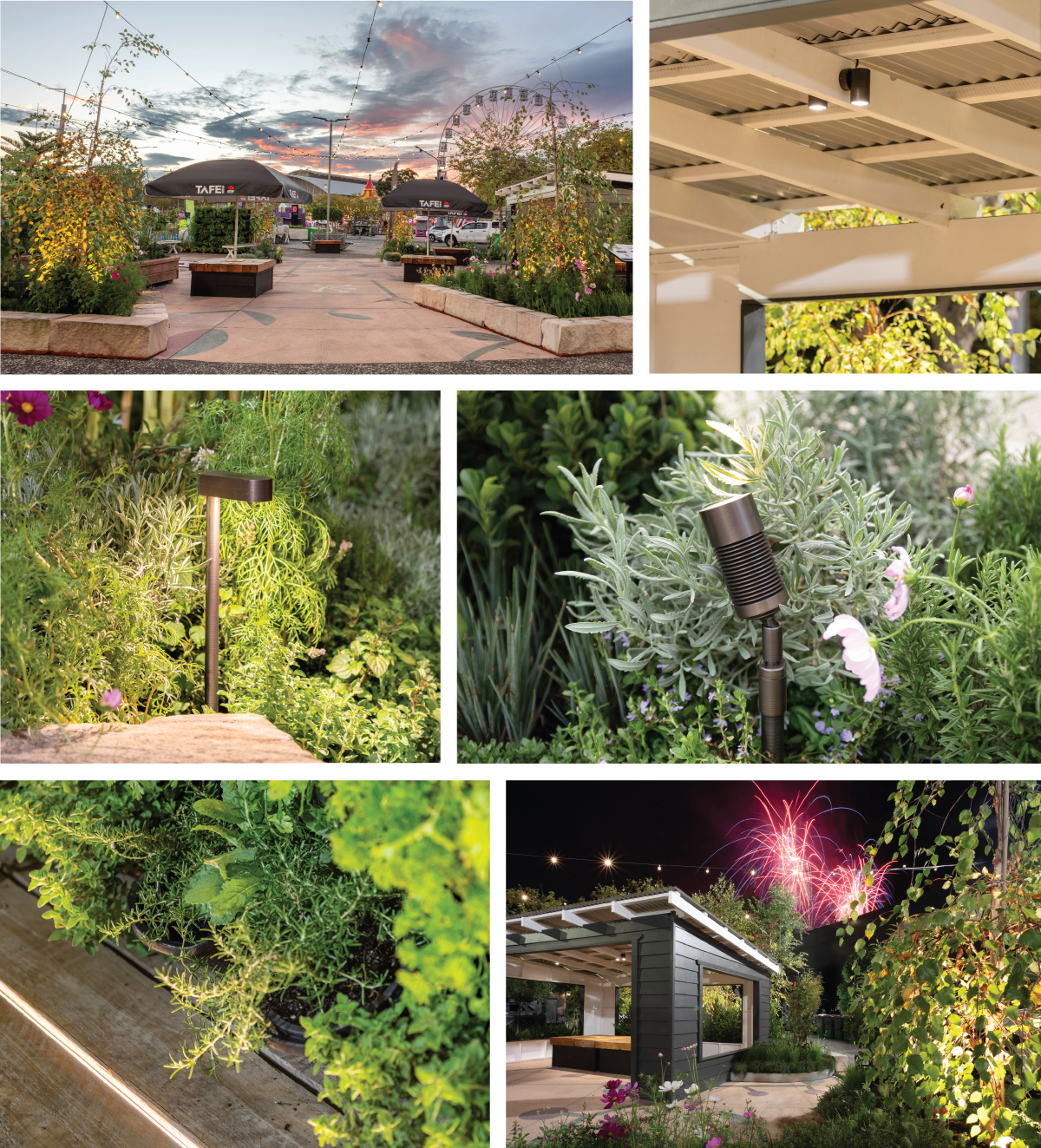 Gardens at Night collaboration with TAFE NSW at the 2025 Sydney Royal Easter Show