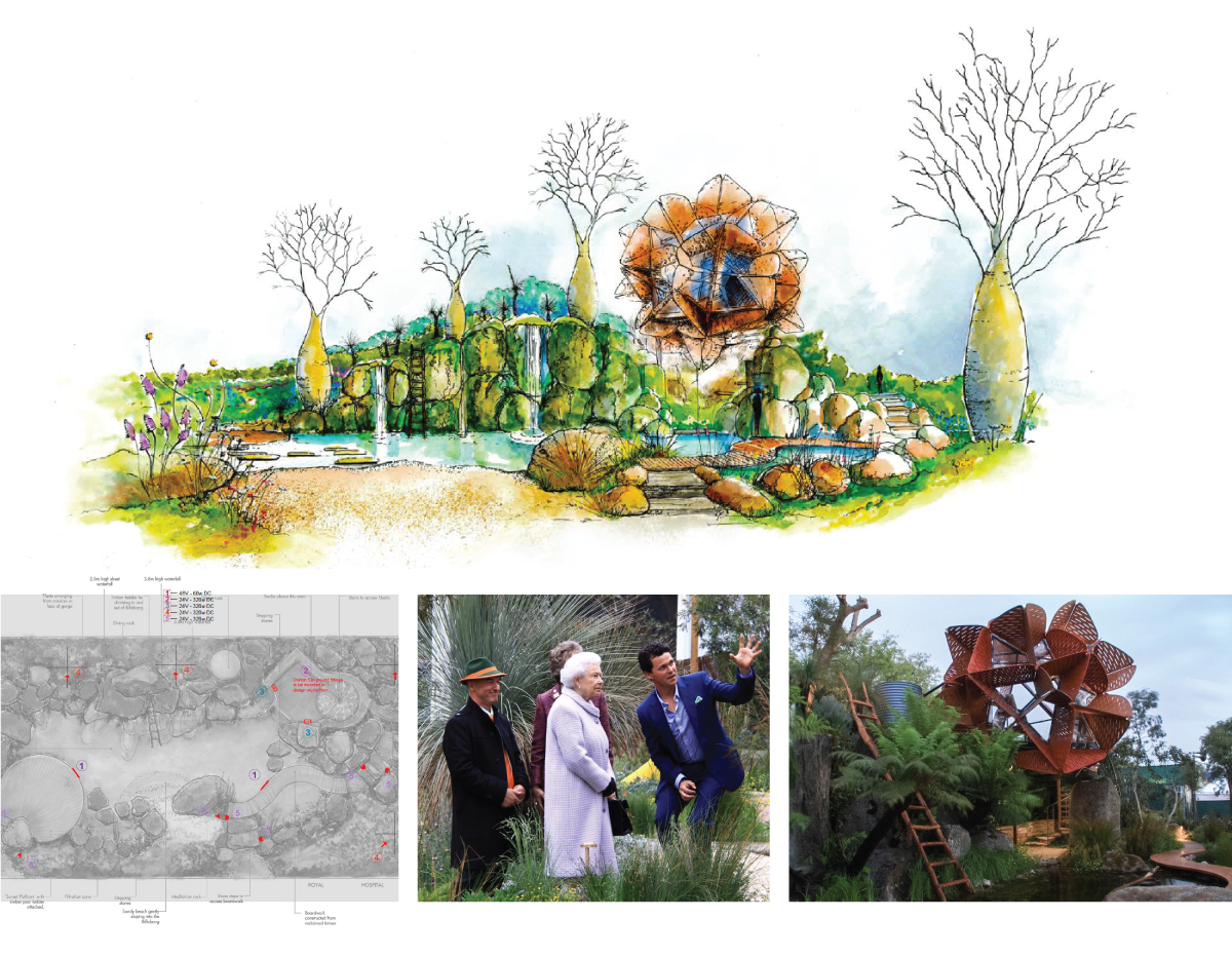 Chelsea Australian Garden by Phillip Johnson Landscapes