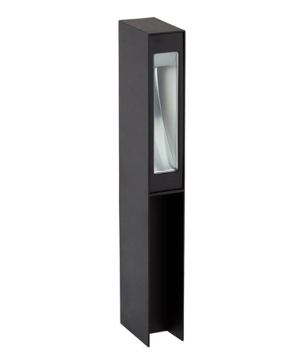 Bollard Linear 8 Black