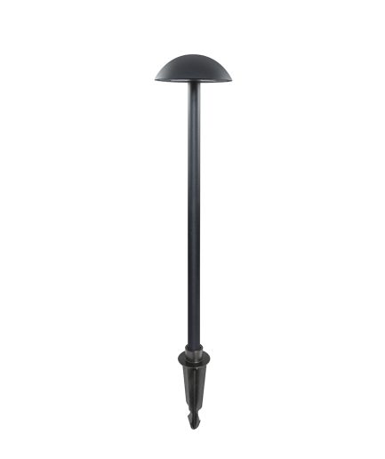 Path Light Dome Black