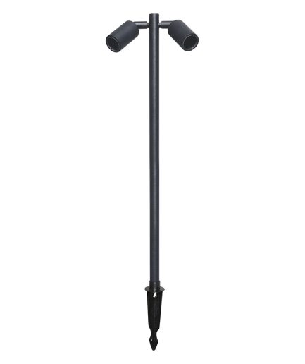 Pole Light Twin Black