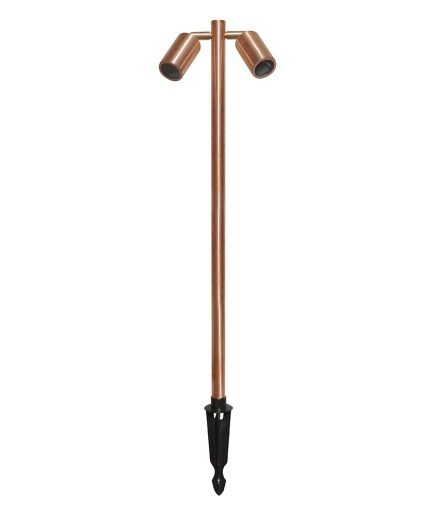 Pole Light Twin Copper